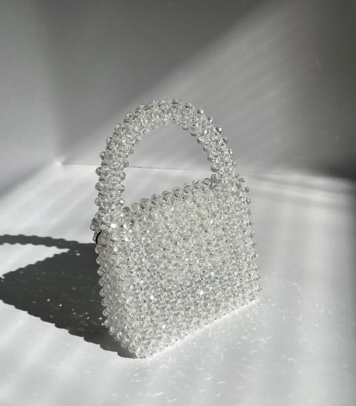 Clear crystal bag - crystique